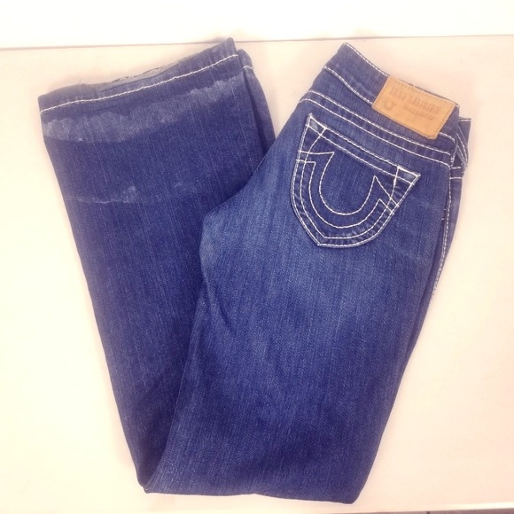 True Religion Big T Flare Leg Size 29X34.